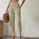Johanna | Hose mit ausgefranstem Saum