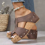 Anna-Dorothea | Trendige Keilsandalen