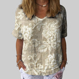 Tamara | Künstlerische Bluse mit Print
