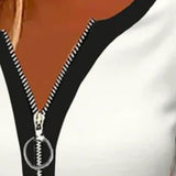 Langarmshirt mit Reißverschluss