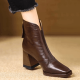 Delia | Luxuriöse Stiefeletten mit mittelhohem Absatz